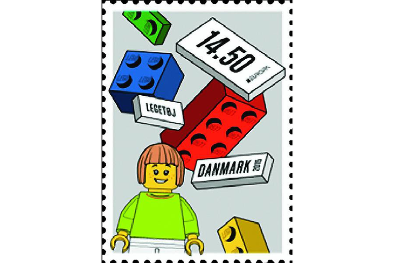 Illustration for article titled You can now stamp your (Danish) mail with Lego
